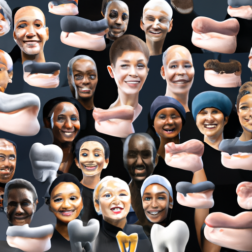 תמונה של קבוצה מגוונת של אנשים, המתארת מועמדים פוטנציאליים להשתלת שיניים באותו יום