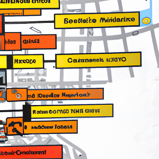 3. מפה המציינת שירותי מנעולן מקומיים שונים בעיר, תוך שימת דגש על חשיבות ההיכרות עם שירותים אלו